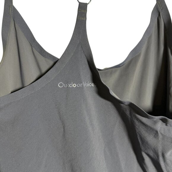 Outdoor Voices Navy Racerback Exercise Dress With Built-In Shorts Size M - Picture 5 of 7